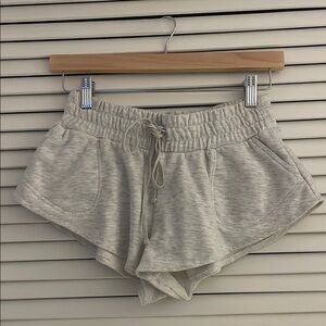 Women's Heather Gray Casual Shorts